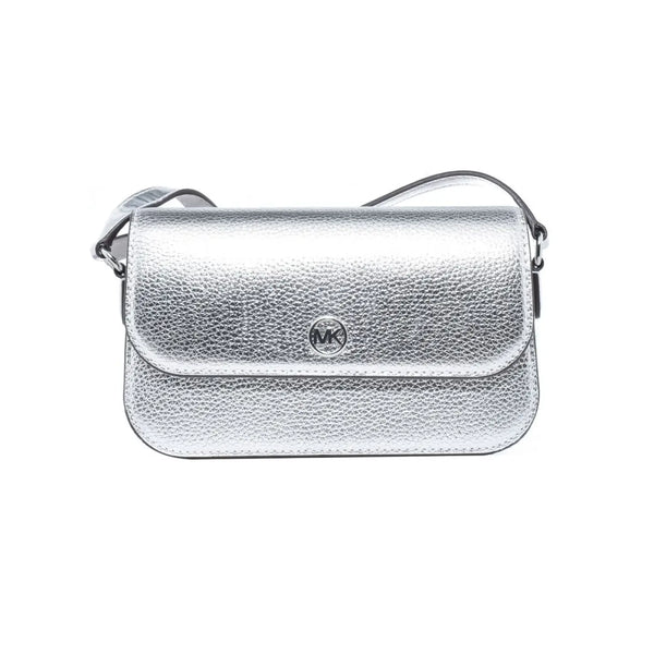Michael Kors - Gray Leather Shoulder Bag