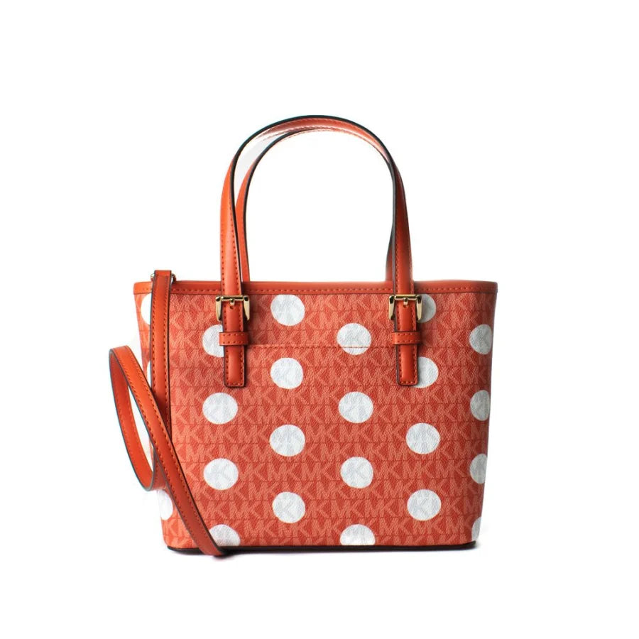 Michael Kors - Orange Canvas Tote Bag