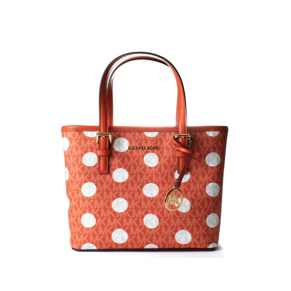 Michael Kors - Orange Canvas Tote Bag