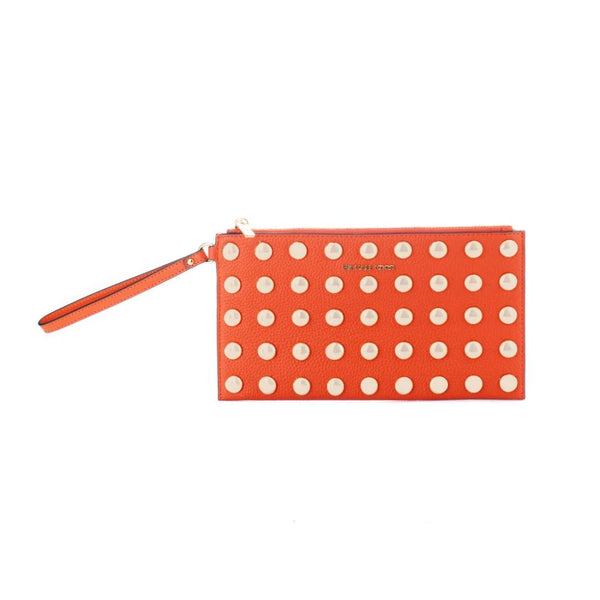 Michael Kors - Orange Leather Clutch Bag