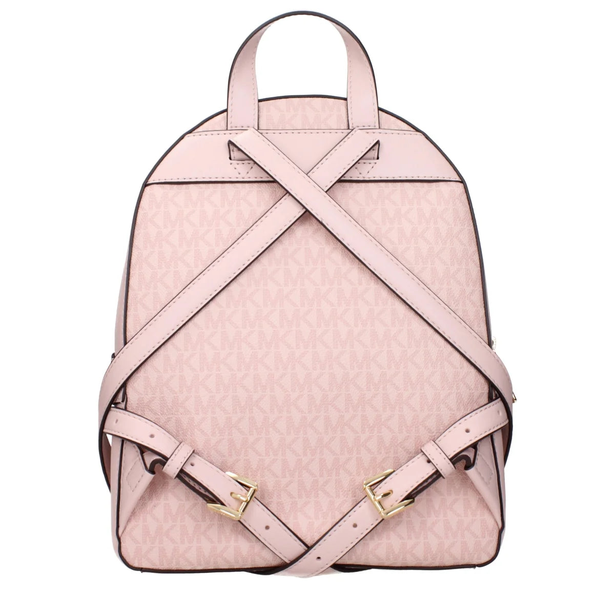 Michael Kors Pink Backpack with Adjustable Straps and Iconic Logo
