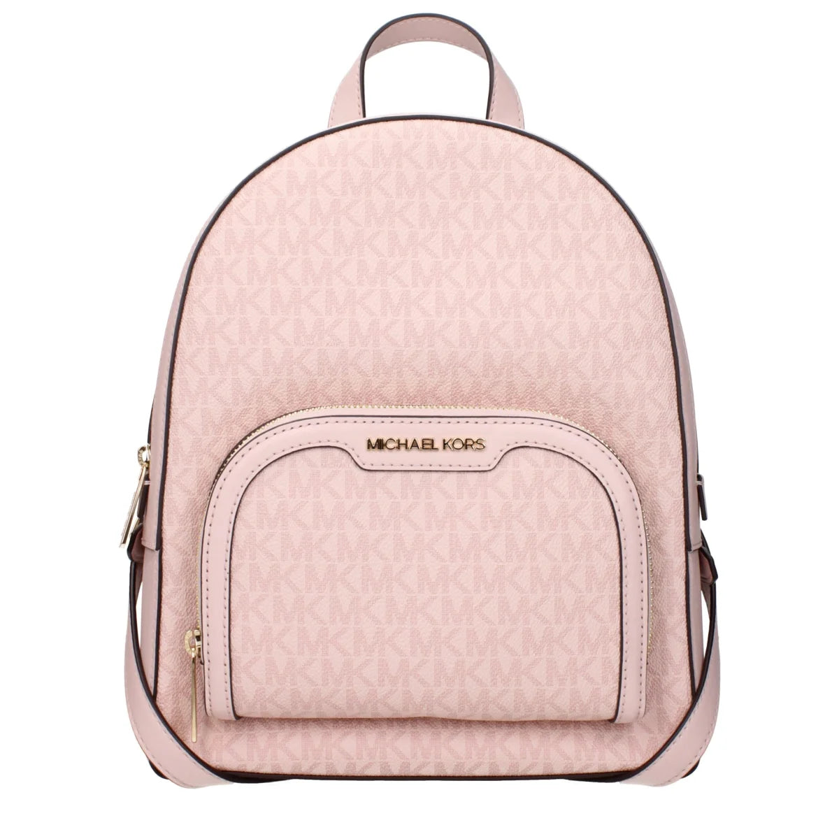 Michael Kors Pink Backpack with Adjustable Straps and Iconic Logo