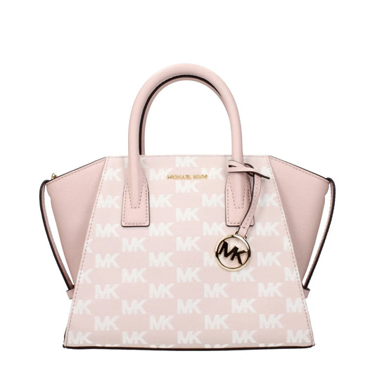Michael Kors Pink Handbag with Adjustable Removable Shoulder Strap