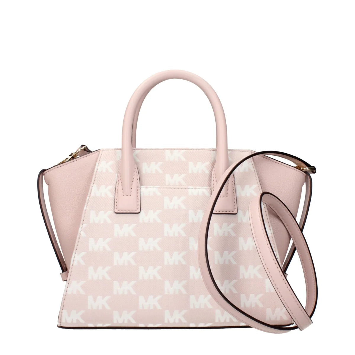 Michael Kors Pink Handbag with Adjustable Removable Shoulder Strap
