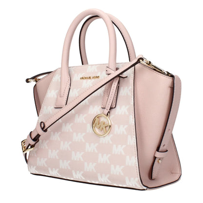 Michael Kors Pink Handbag with Adjustable Removable Shoulder Strap
