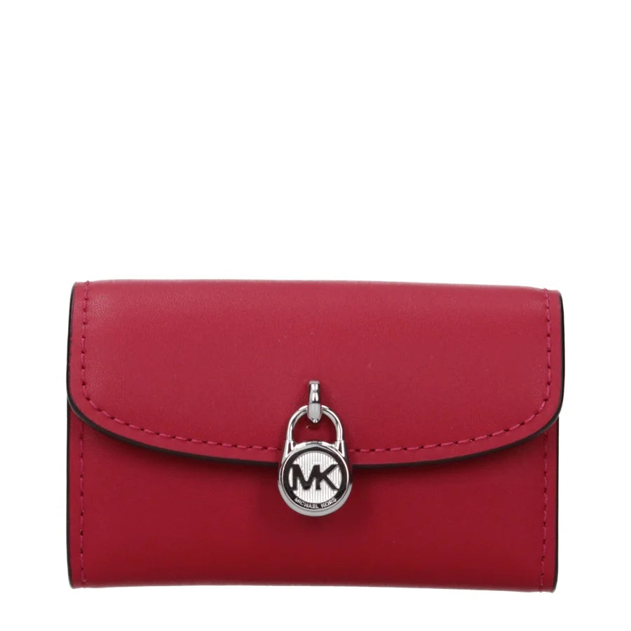 Michael Kors Red Leather Wallet
