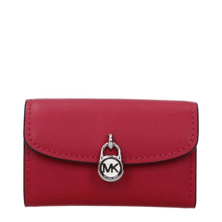 Michael Kors Red Leather Wallet