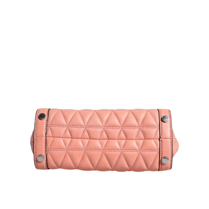 Michael Kors Vivianne Messenger Diamond Quilted Leather Bag
