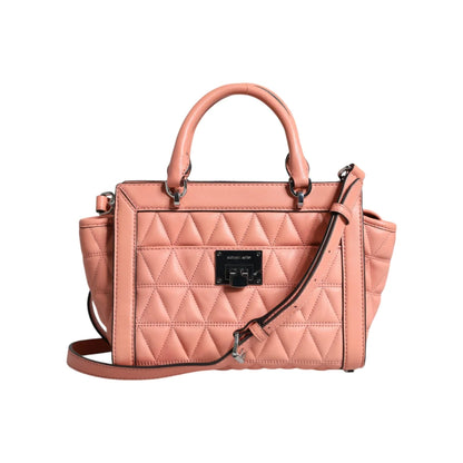 Michael Kors Vivianne Messenger Diamond Quilted Leather Bag