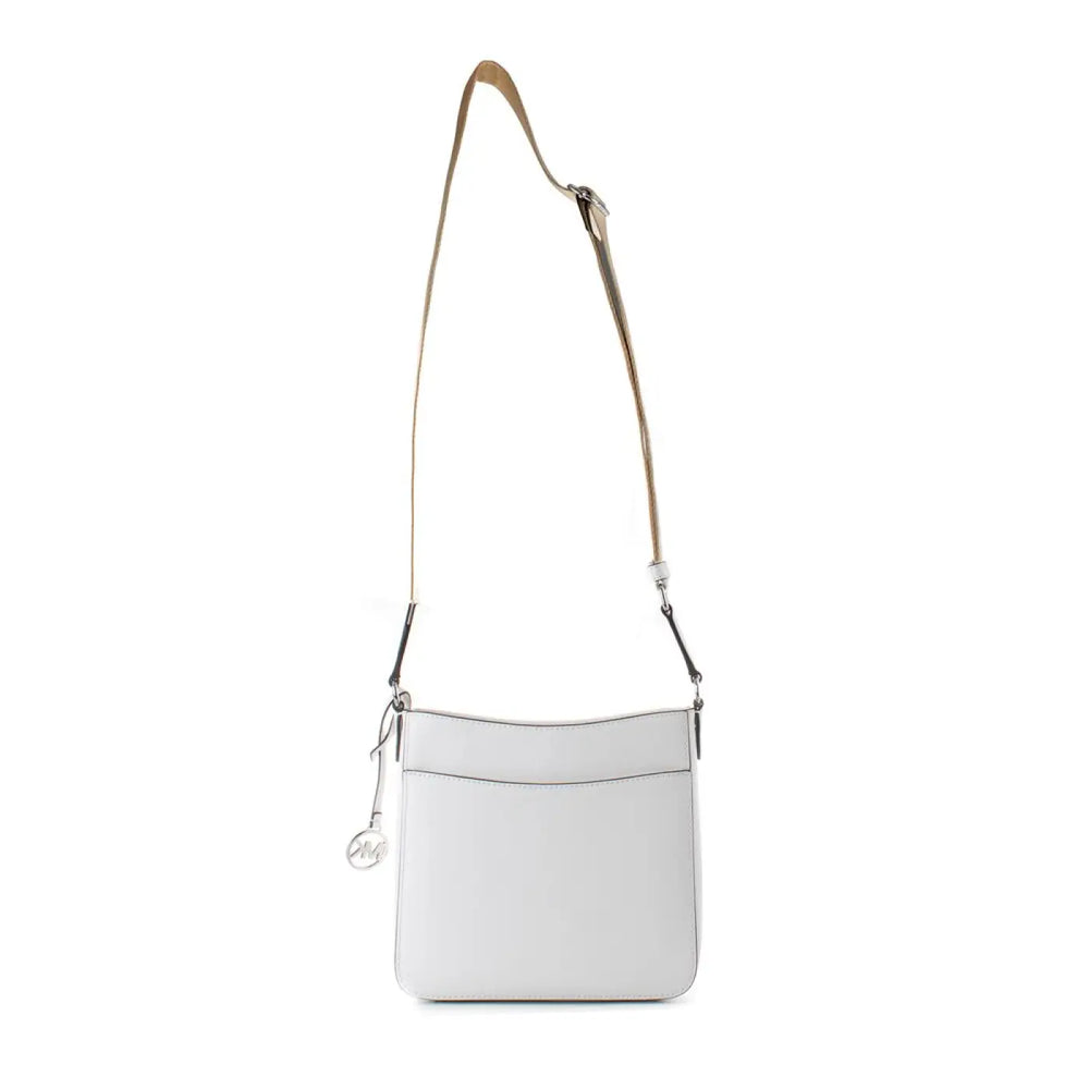 Michael Kors - White Canvas Shoulder Bag