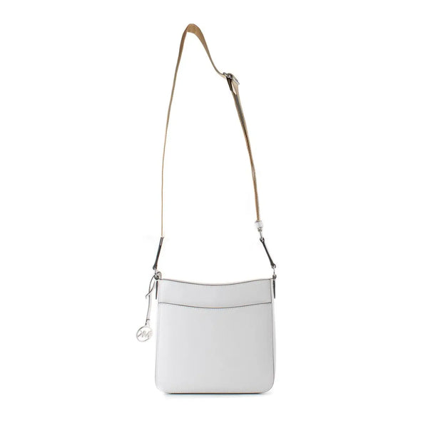 Michael Kors - White Canvas Shoulder Bag