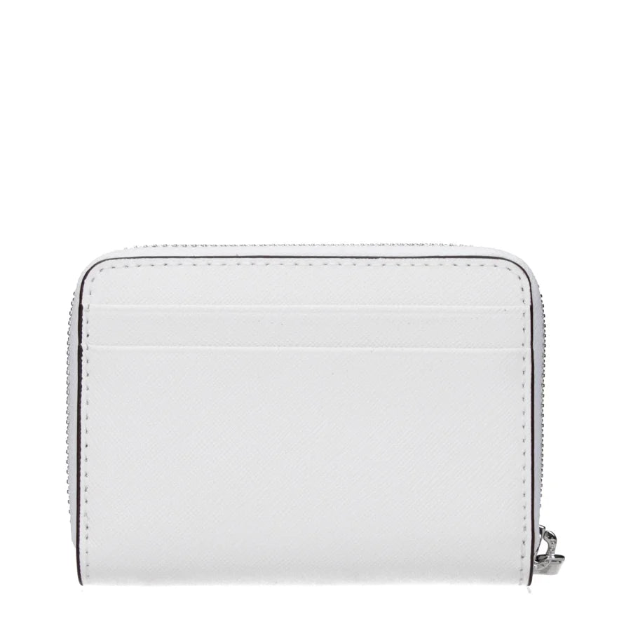 Michael Kors White Leather Cardholder