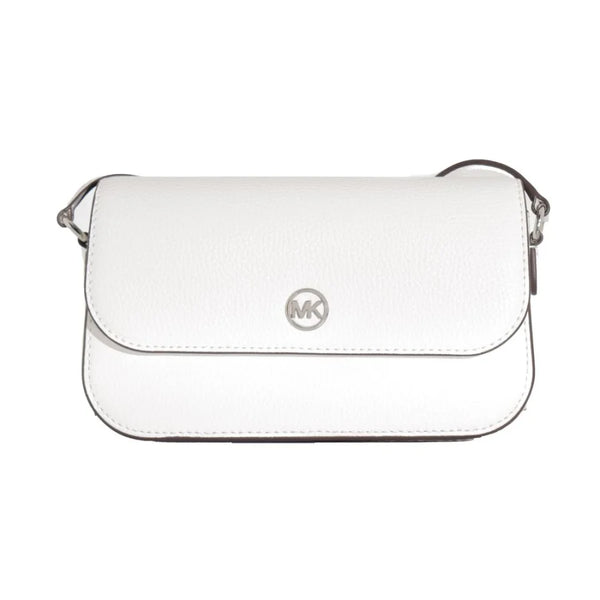 Michael Kors - White Leather Crossbody Bag