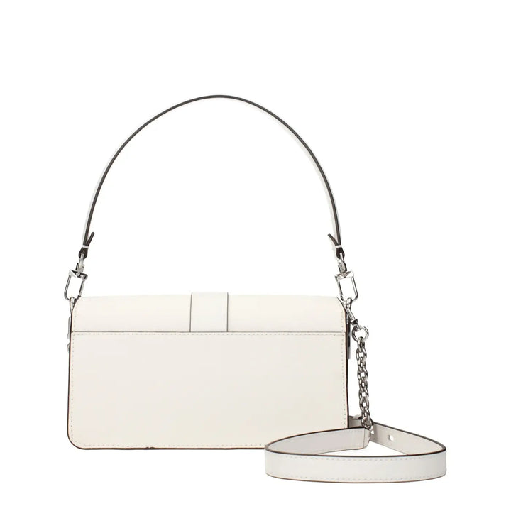 Michael Kors White Leather Handbag
