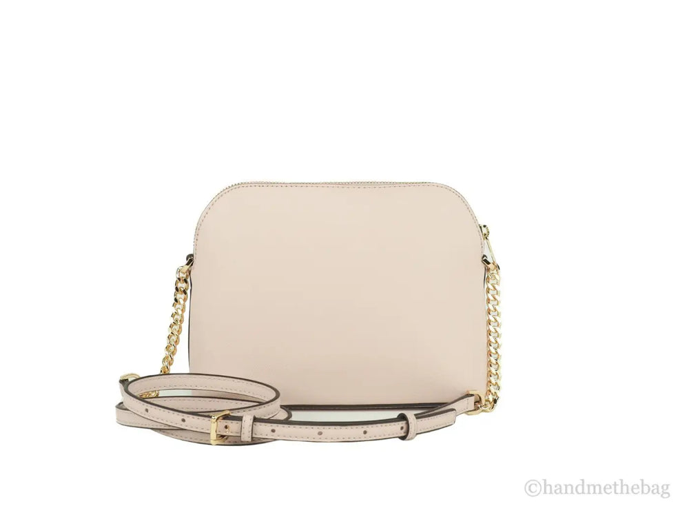Michael Kors Women’s Jet Set Travel Dome Leather Crossbody Bag