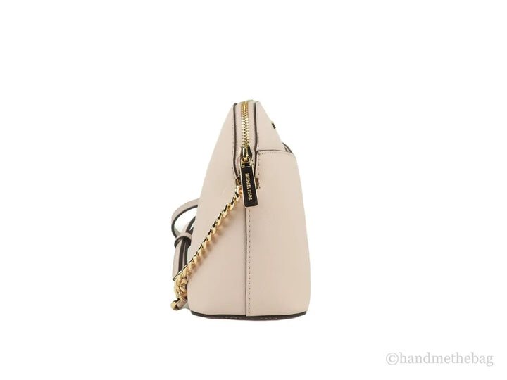Michael Kors Women’s Jet Set Travel Dome Leather Crossbody Bag