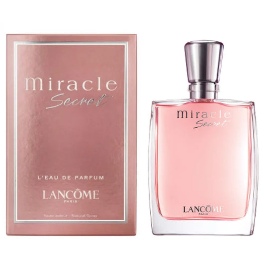 Unleash Miracle Secret Eau with Citrus Floral and Mysterious Musk Vanilla Women’s Perfume Lancome