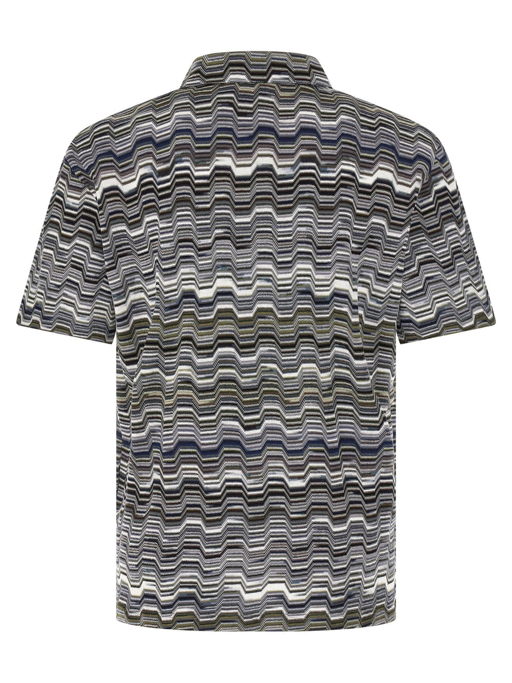 Missoni Bicolor Cotton Polo Shirt