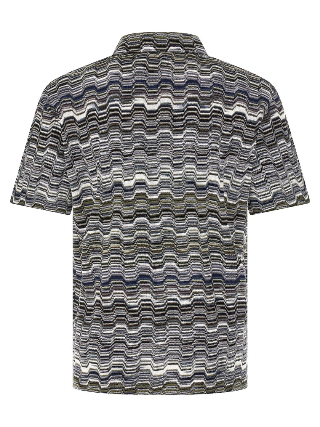 Missoni Bicolor Cotton Polo Shirt