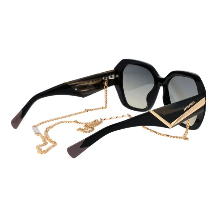 Missoni Black Acetate Sunglasses