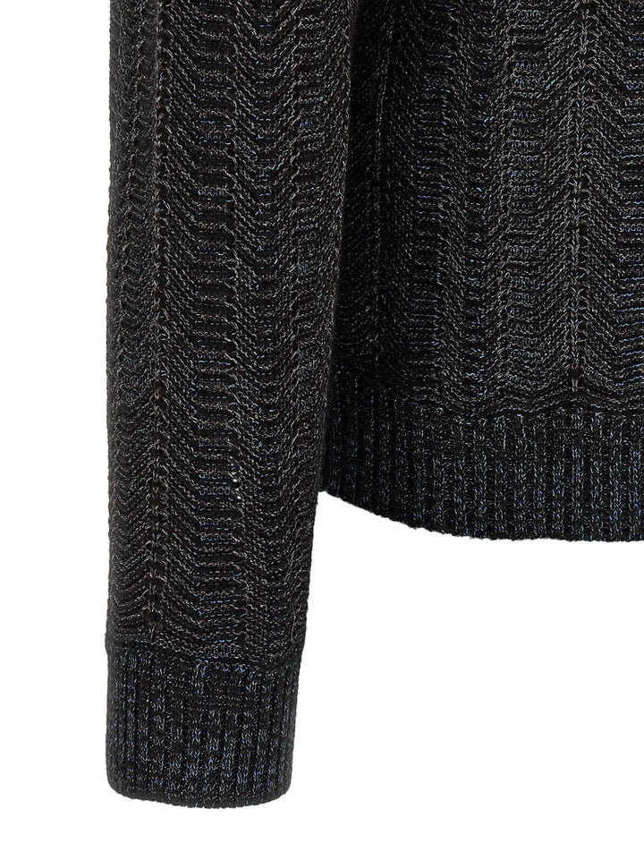 Missoni Blue Viscose Cardigan