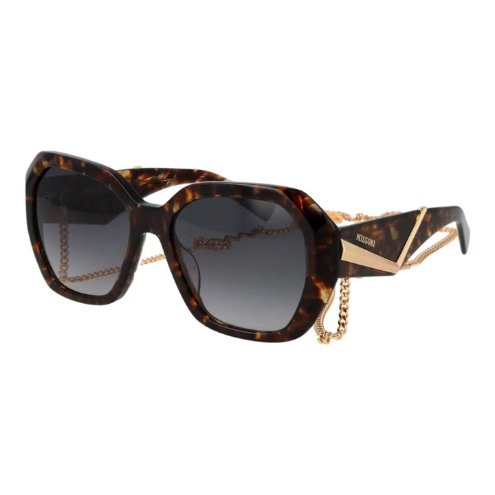 Missoni Brown Acetate Sunglasses