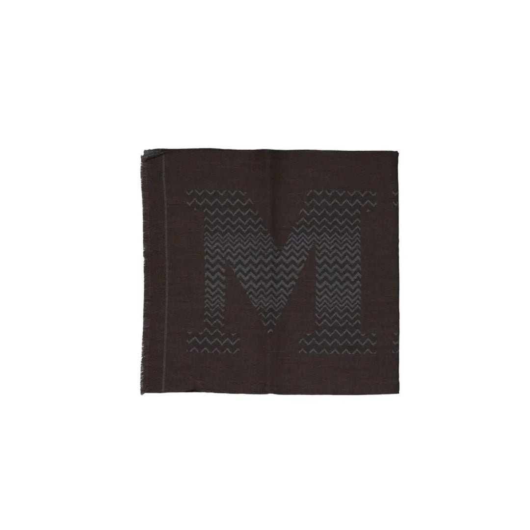 Missoni Brown Virgin Wool Scarf