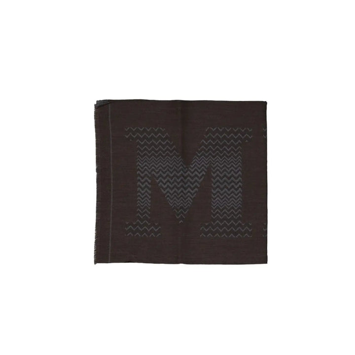 Missoni Brown Virgin Wool Scarf