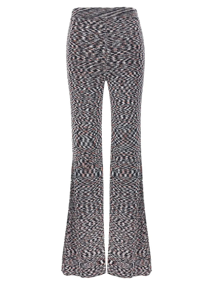 Missoni Multicolor Viscose Flared Pants