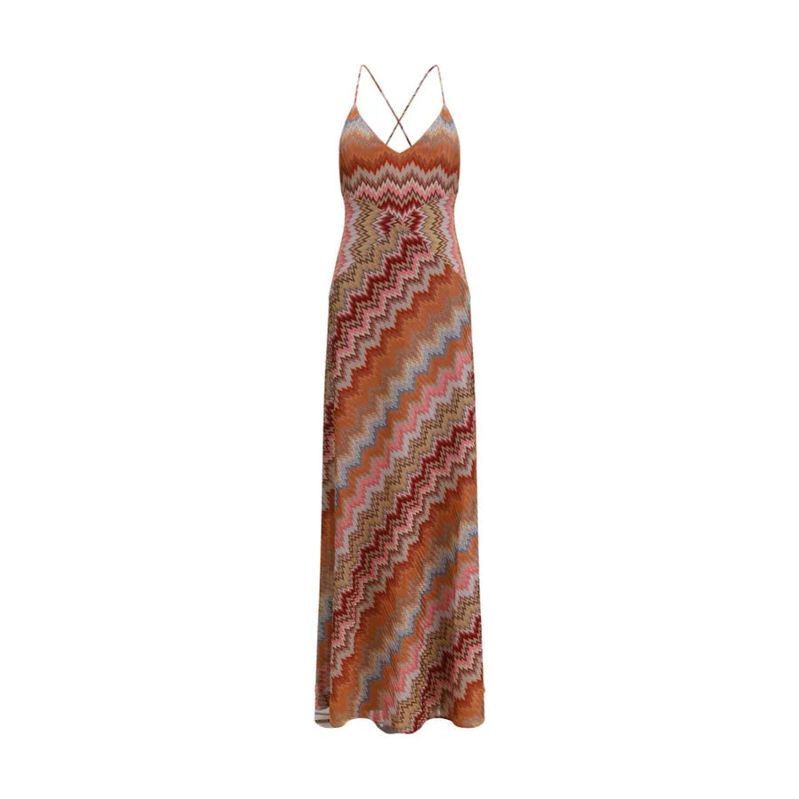 Missoni Multicolor Viscose Long Dress