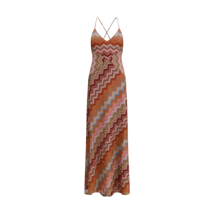 Missoni Multicolor Viscose Long Dress