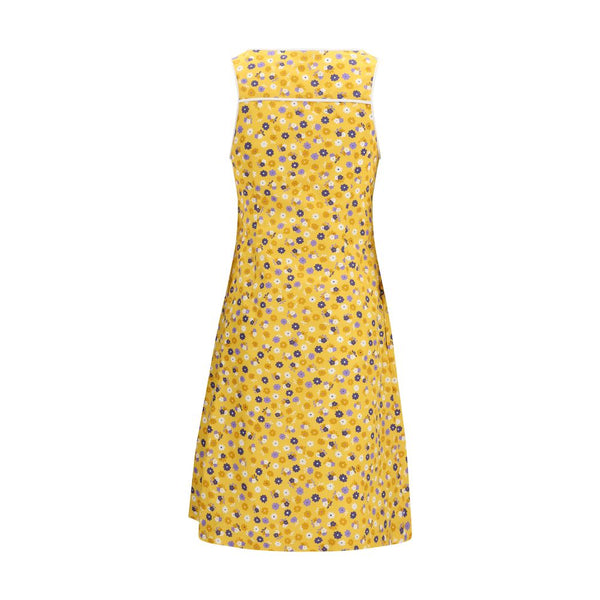 Miu Bicolor Cotton Casual Dress women’s dress