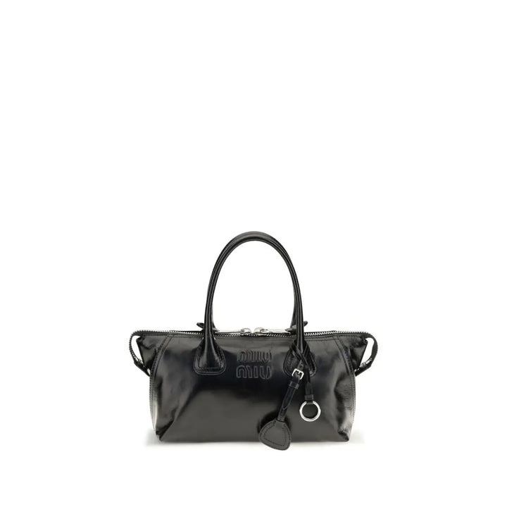 Women’s Miu Black Calf Leather Bos Taurus Handbag