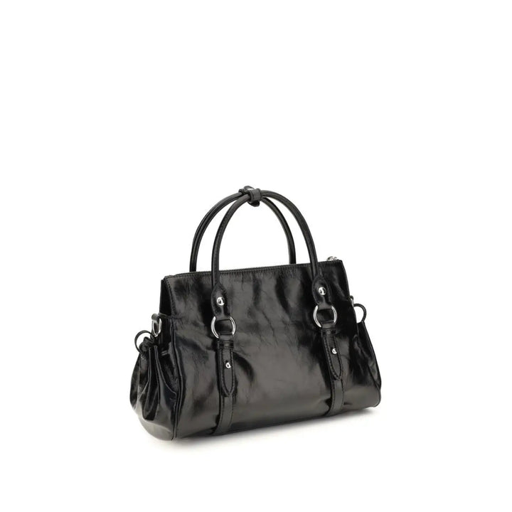 Women’s Miu Black Calf Leather Bos Taurus Handbag
