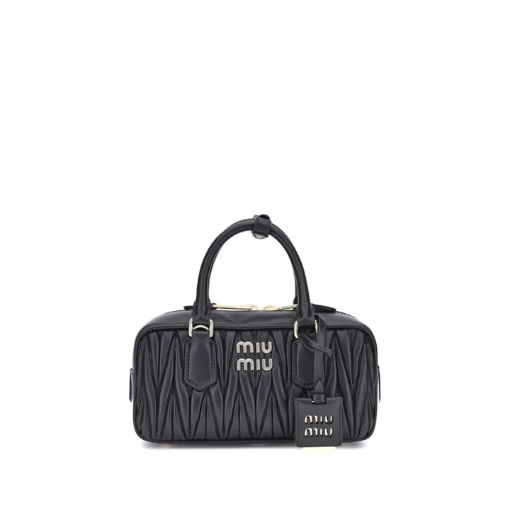 Miu Black Lamb Ovis Aries Handbag