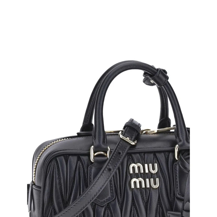 Miu Black Lamb Ovis Aries Handbag