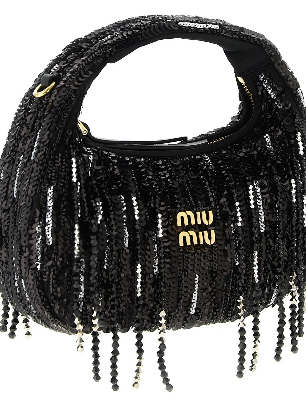 Women’s Miu Black Polyester Handbag