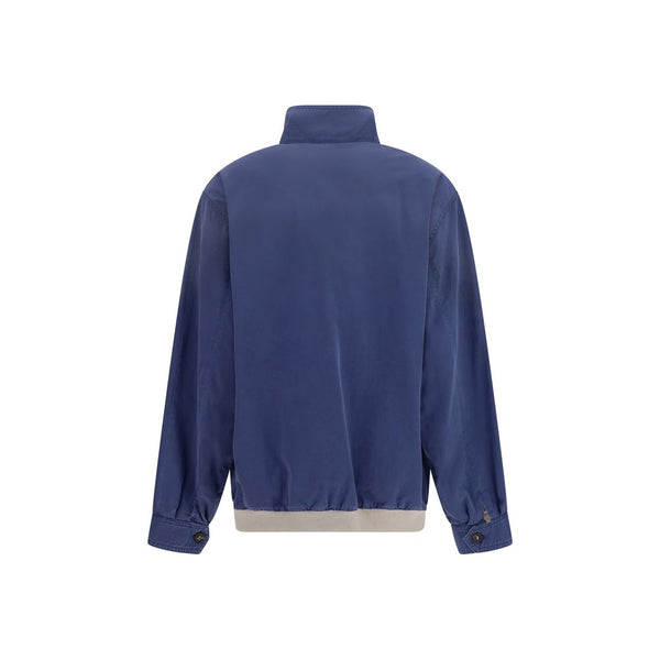 Miu Bomber Jackets - Blue Cotton