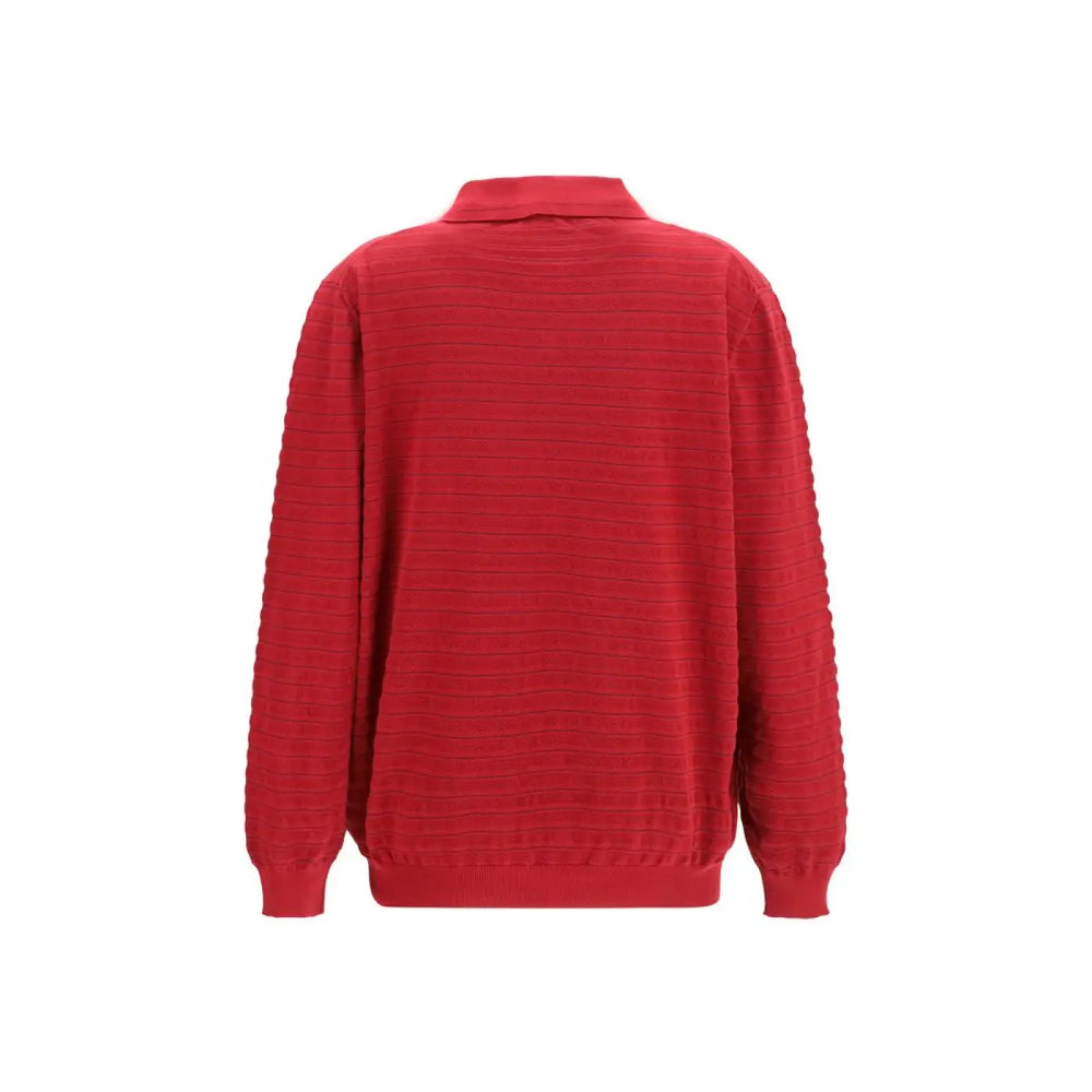 Miu Bordeaux Cotton Sweatshirt