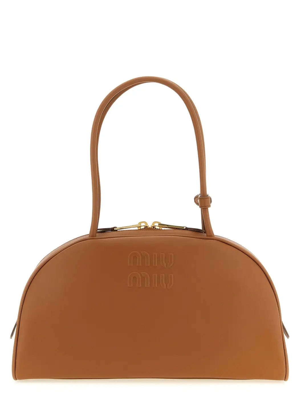 Women’s Miu Brown Calfskin Shoulder Bag