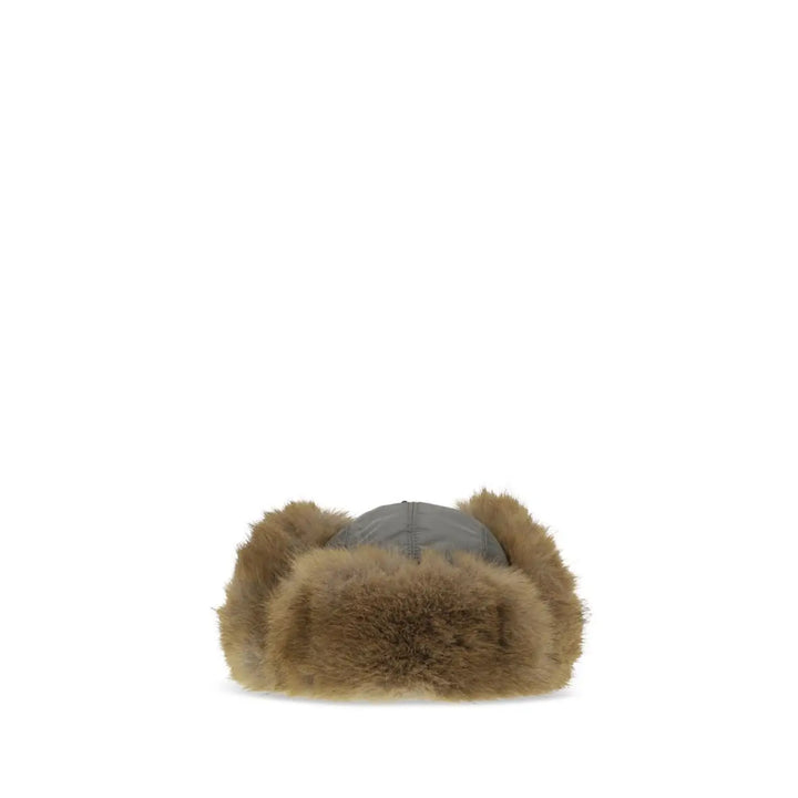 Miu Gray Polyamide Sunhat