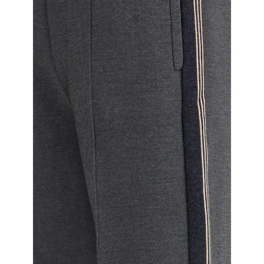 Miu Gray Viscose Casual Pants