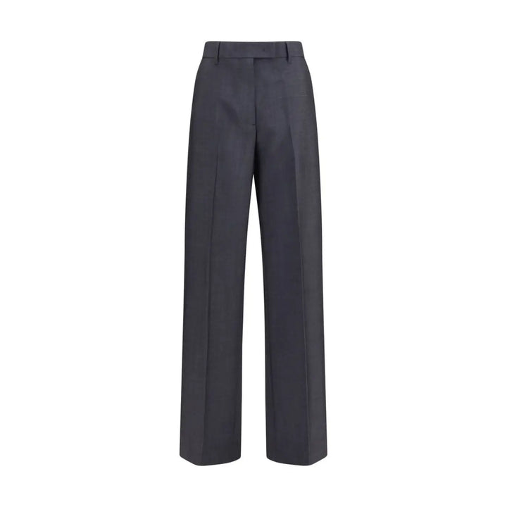 Miu Gray Wool Oves Aries Dress Pants