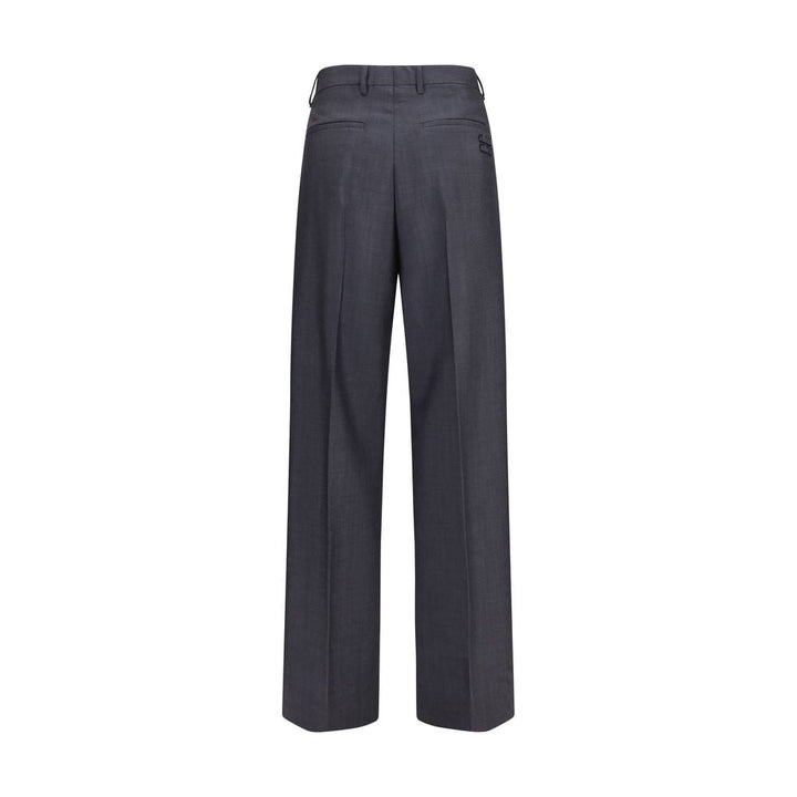 Miu Gray Wool Oves Aries Dress Pants