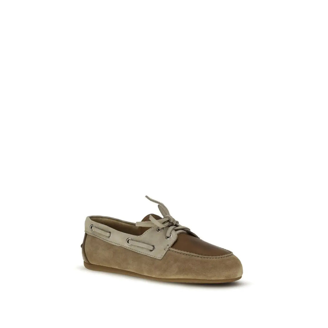 Miu Multicolor Calf Leather Bos Taurus Slip-on Loafers