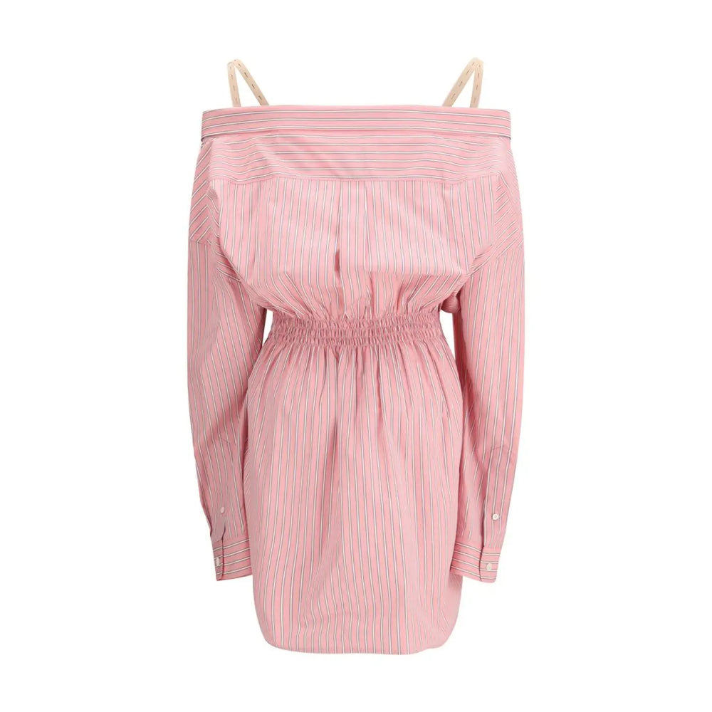 Miu Multicolor Cotton Casual Dress