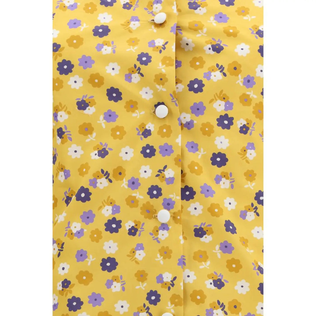 Miu Multicolor Cotton Casual Dress