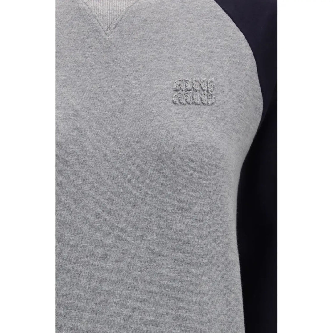 Miu Multicolor Cotton Sweatshirt