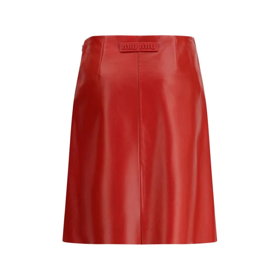 Miu Multicolor Lamb Ovis Aries Long Skirt