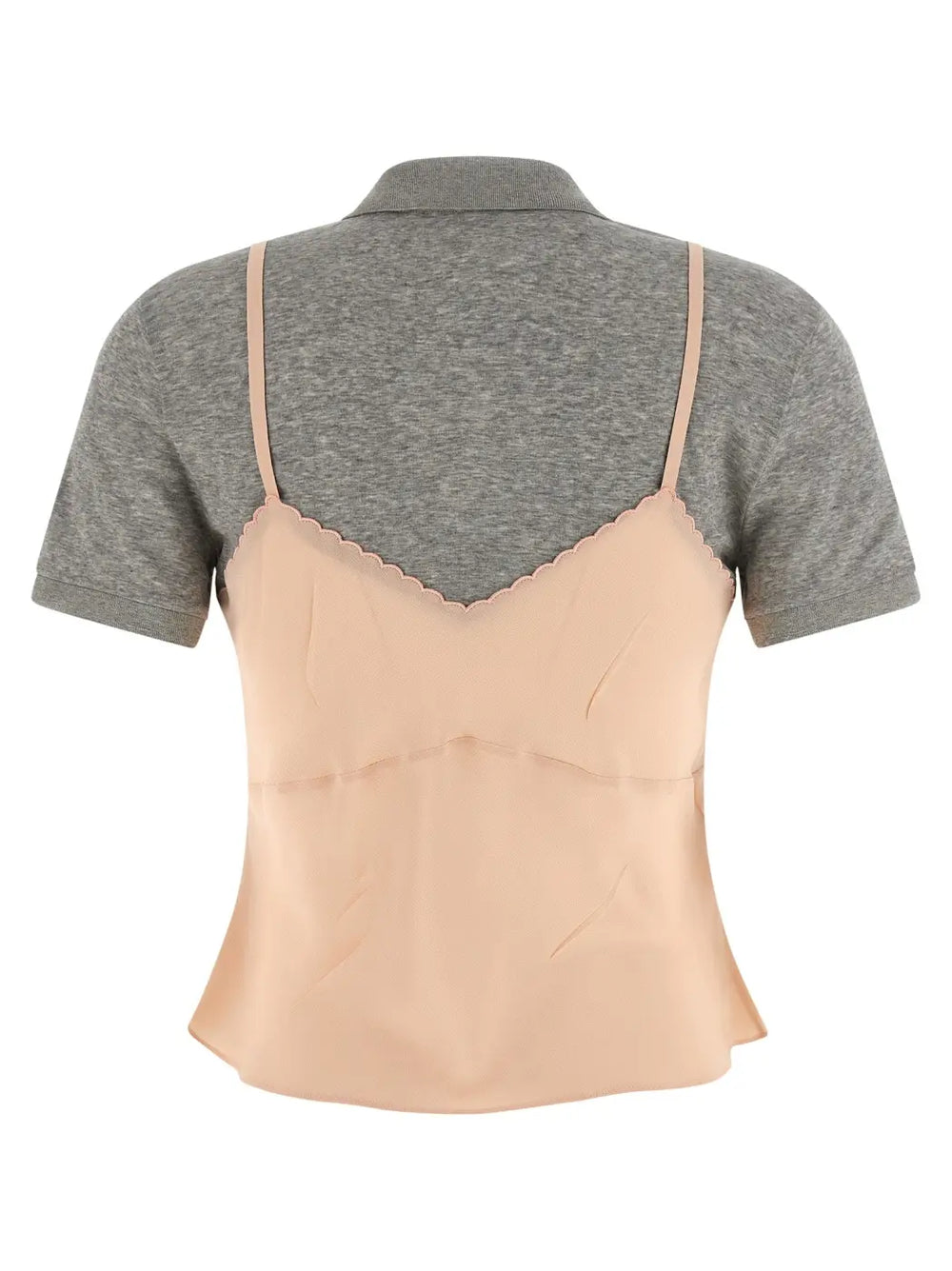 Miu Multicolor Silk Shortsleeve Shirt